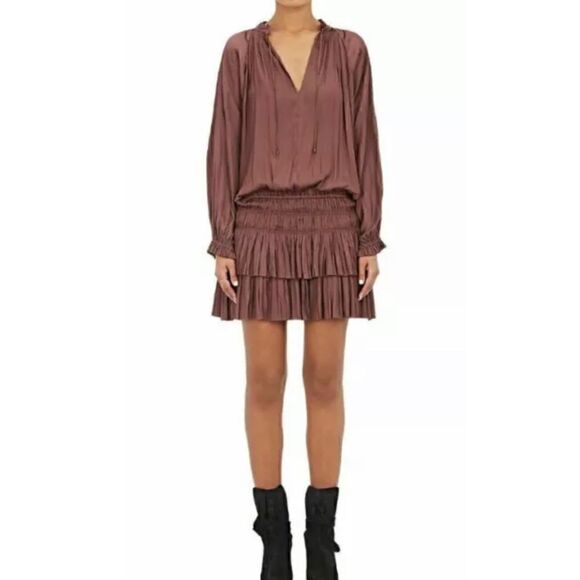 Ulla Johnson Dresses & Skirts - Ulla Johnson Piera Pleated Drop Waist Dress